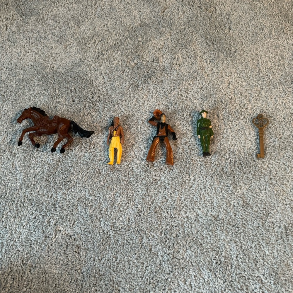 Indian in the Cupboard Vintage Figurine Set